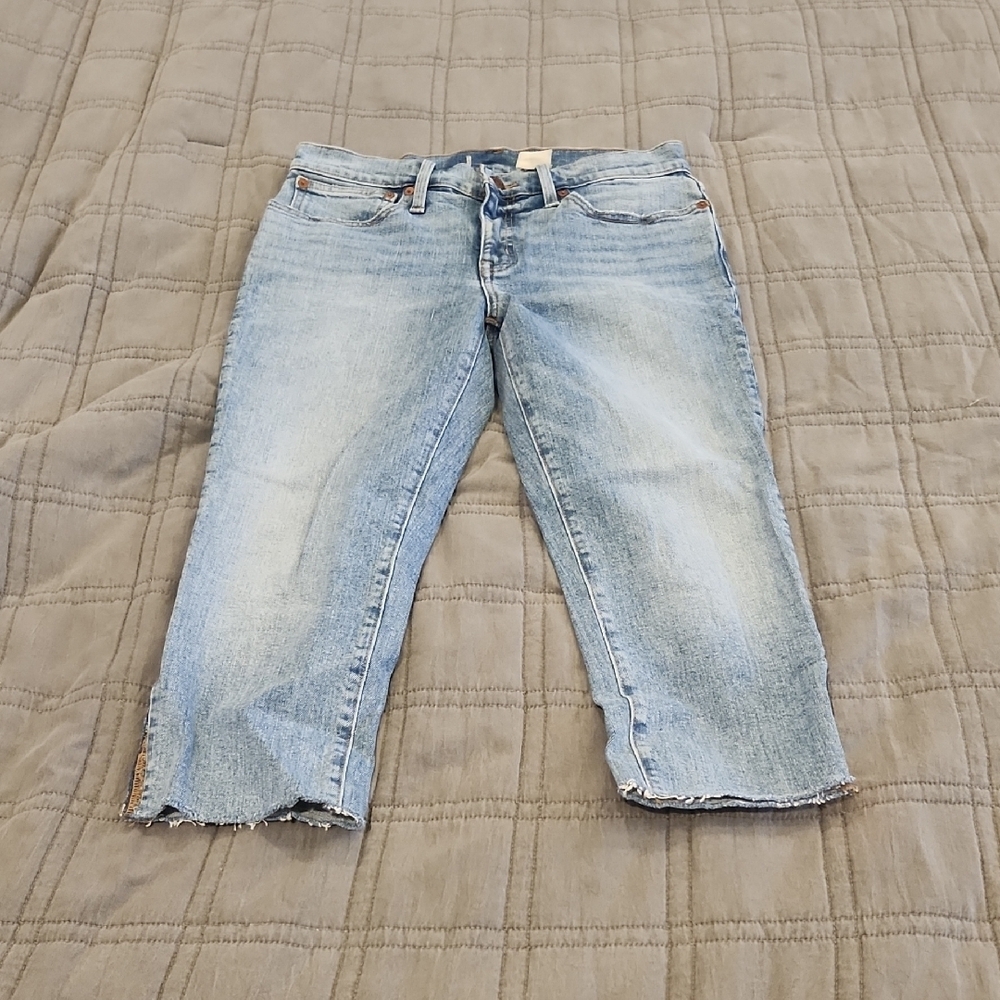 Madewell Light Wash Cropped Women's Jeans Size  26!